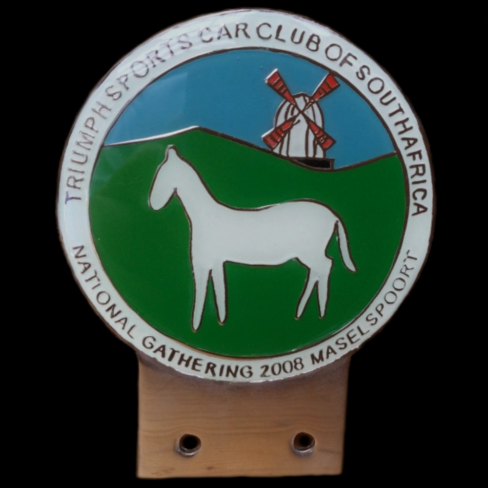 Triumph Sports Car Club of South Africa car badge