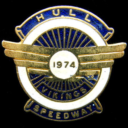 Hull Speedway Lapel Badge 