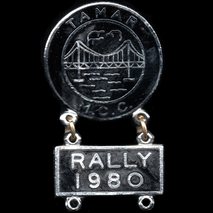 Tamar Motor Cycle Club Lapel Badge