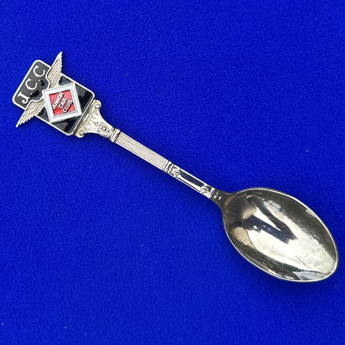 J.C.C. Junior Car Club Spoon Souvenir 1926 Pre BARC Silver Plated