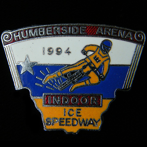 1994 Ice Speedway pin badge