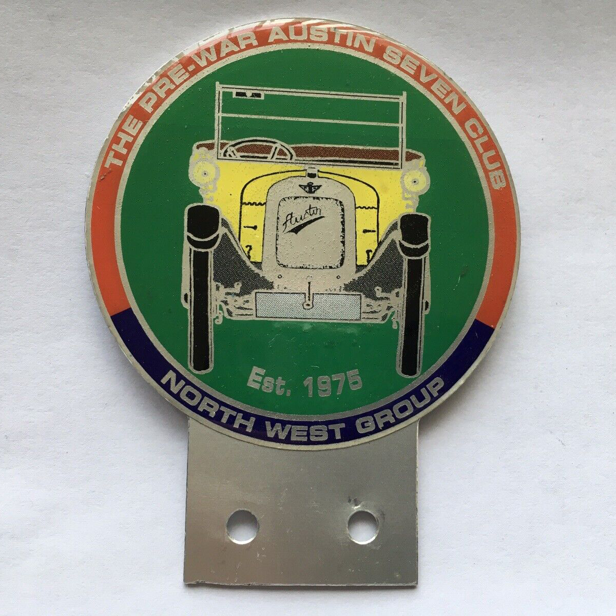 Pre War Austin Seven Club car badge