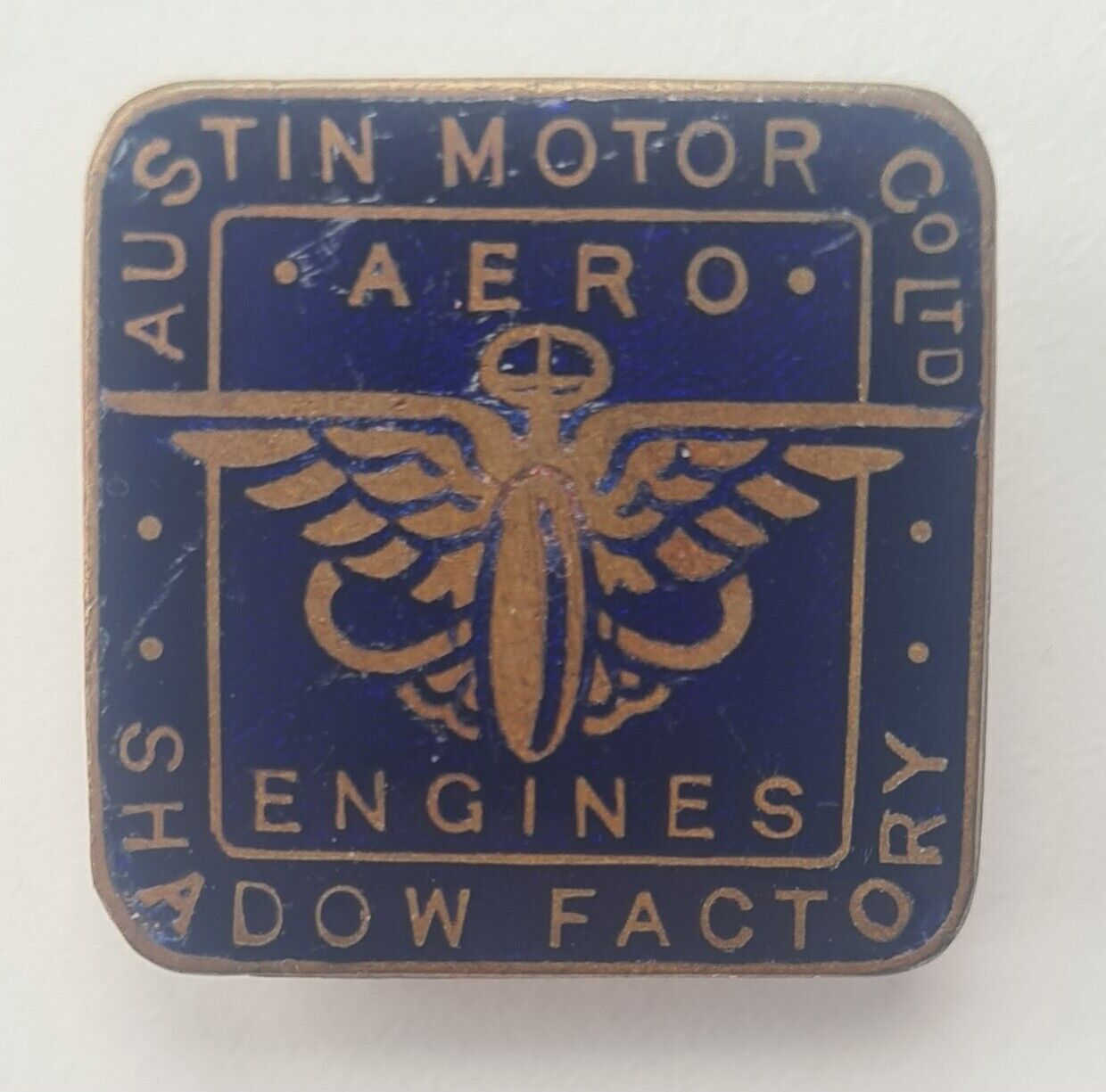 Austin Motor Co Ltd pin badge