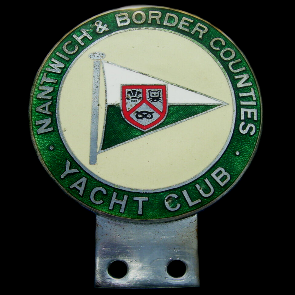 Nantwich & Border Counties Yacht Club car badge