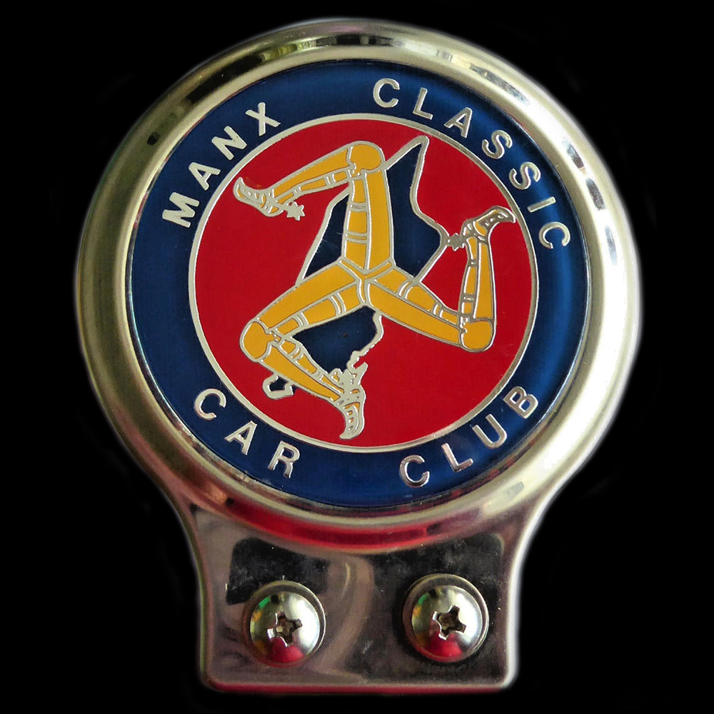 Manx Classic Car Club car badge