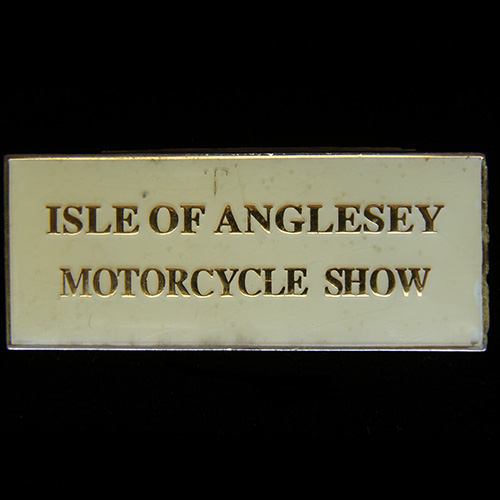Isle of Anglesey Motorcycle Show Pin badge