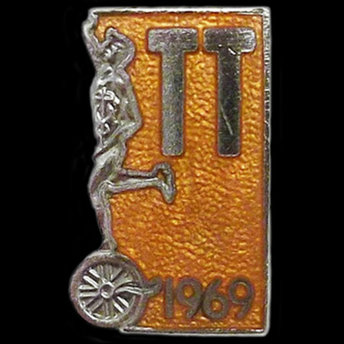 Isle of Man TT Lapel Badge