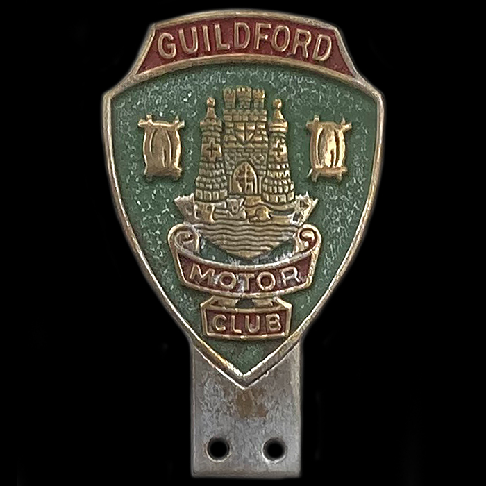 Guildford Motor Club Car Badge