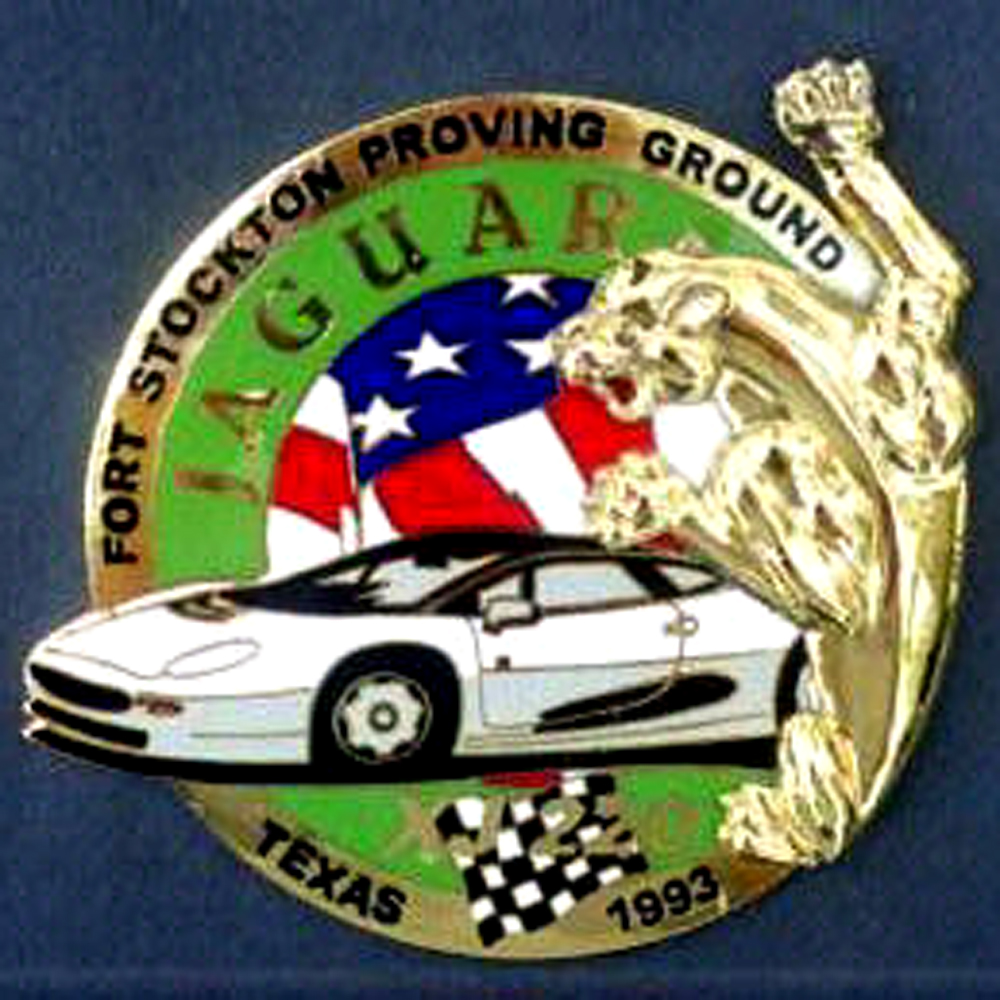 Texas Jaguar Club Car badge