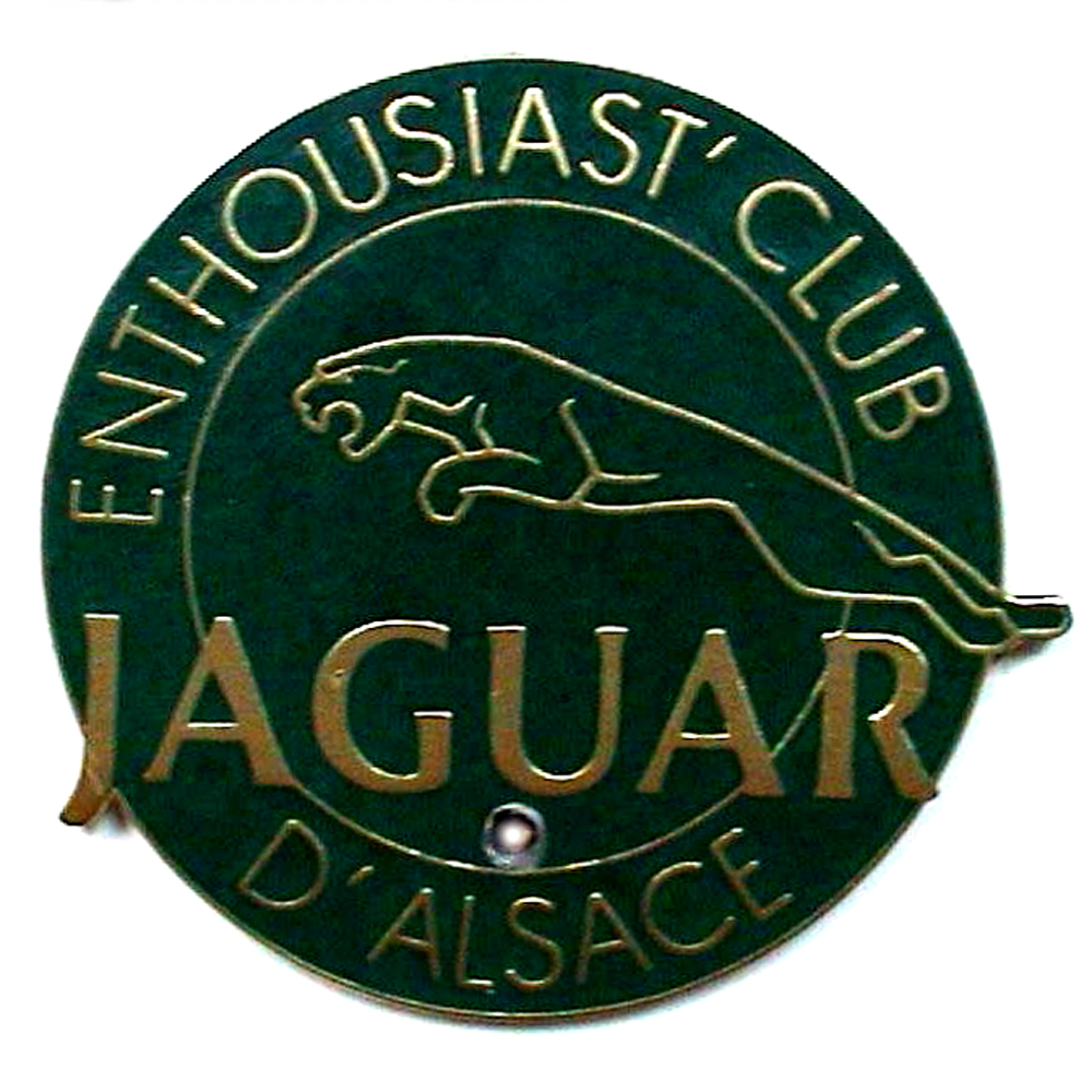Jaguar Enthousiast' Club Car badge