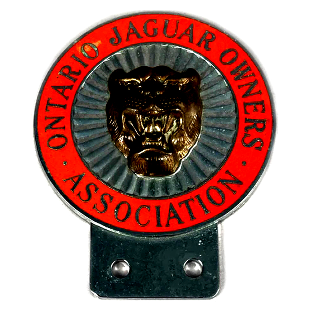 Ontario Jaguar Owners Association Car badge
