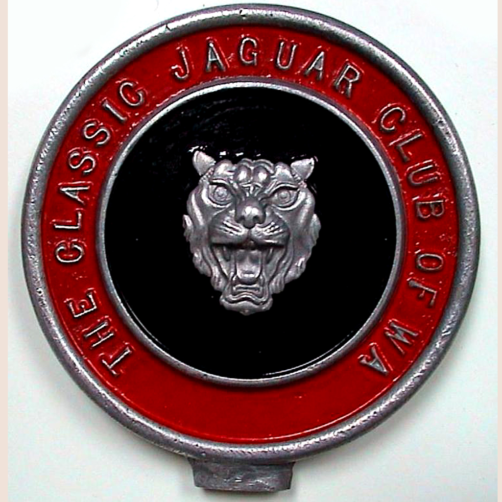 Classic Jaguar Club of Western Australia  Car badge
