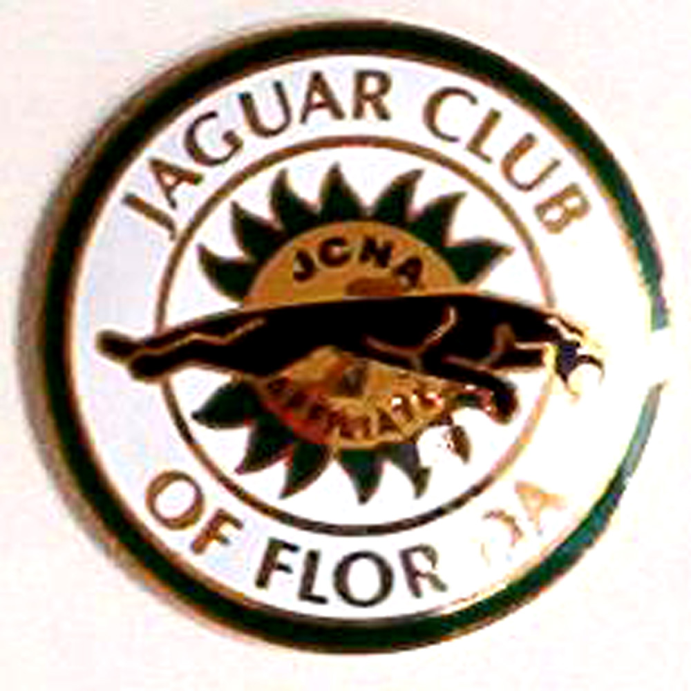 Jaguar Club of Florida Car badge