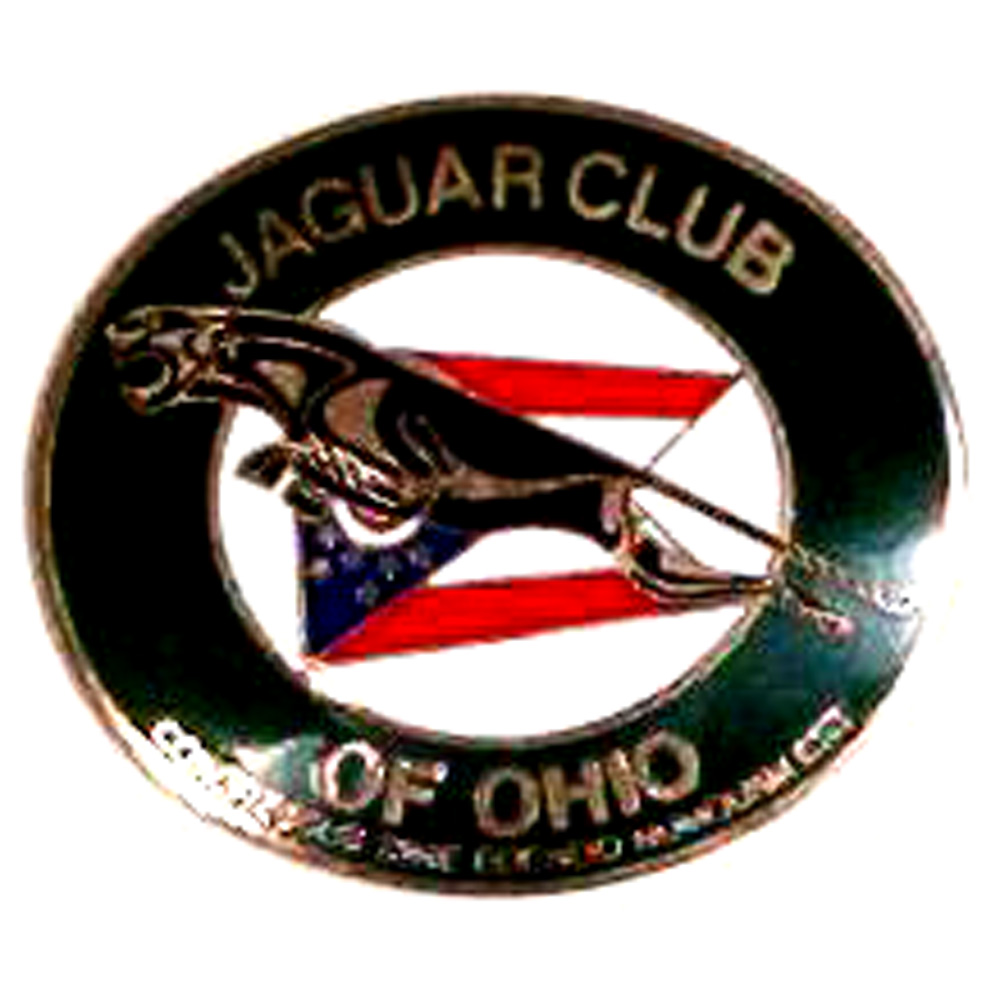 Jaguar Club of Ohio Car badge