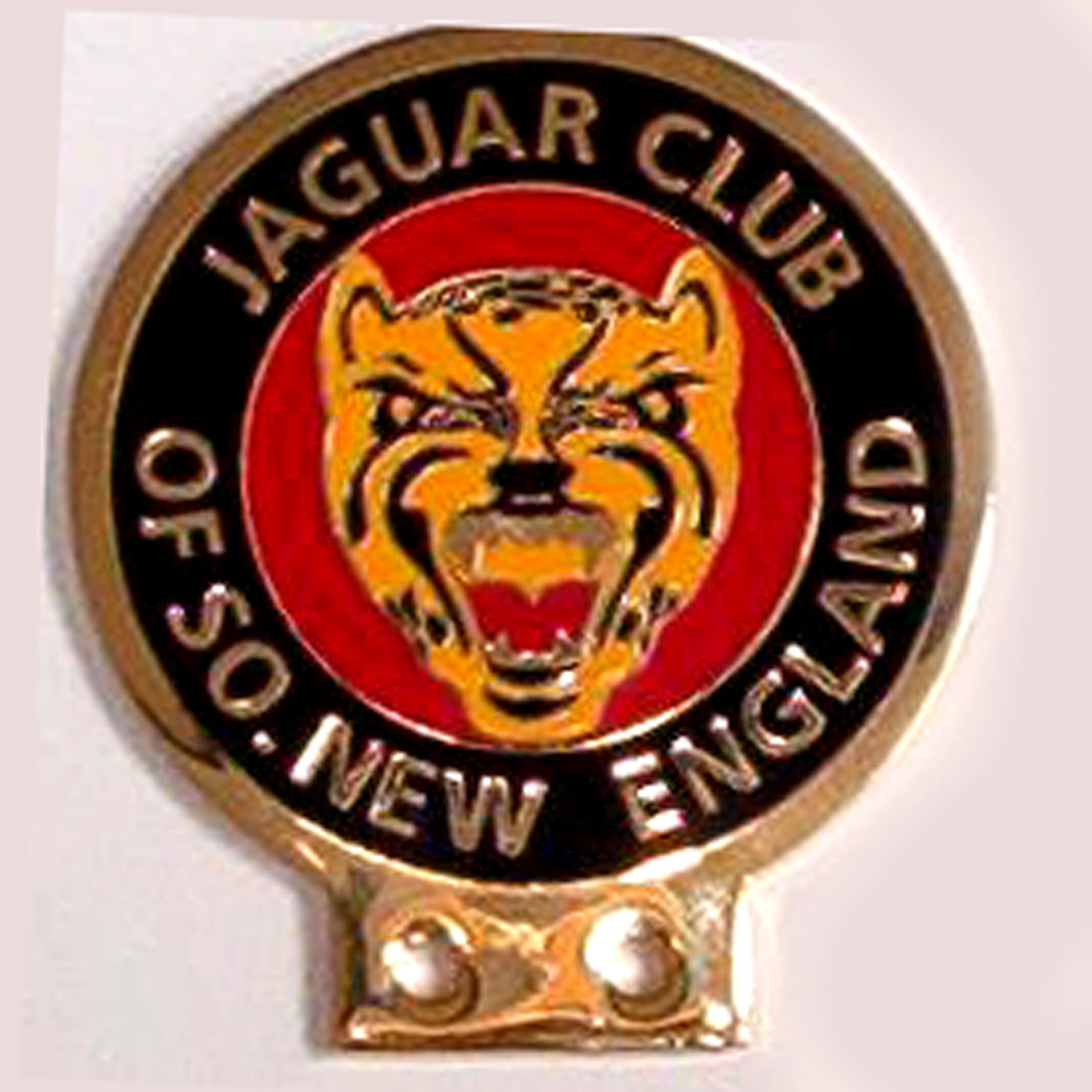 Jaguar Club of Southern New England Car badge