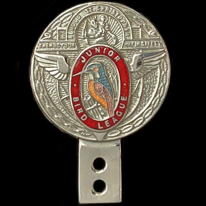 Junior Bird League car badge