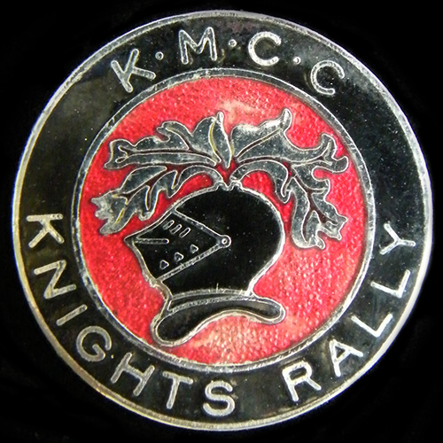 Knights Rally pin badge