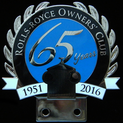 Rolls Royce Owners Club Car Badge