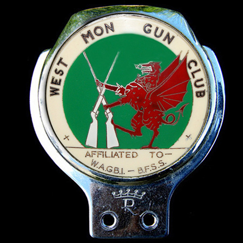  West Monmouth Gun Club car badge