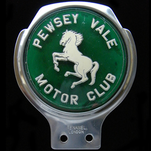Pewsey Vale Motor Club Car Badge