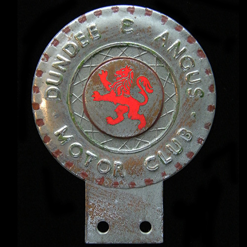 Dundee & Angus Motor Club Car Badge
