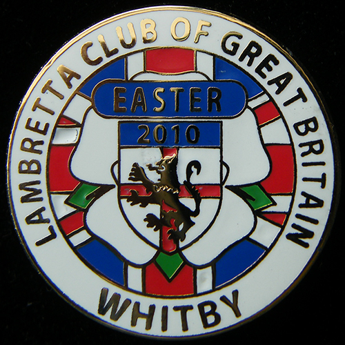 Scooter pin badge
