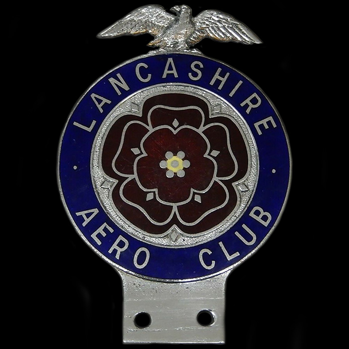 Lancashire Aero Club car badge