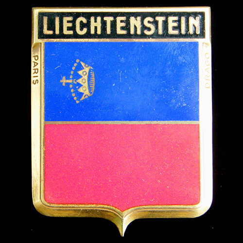 Liechtenstein Car Badge (Drago) 