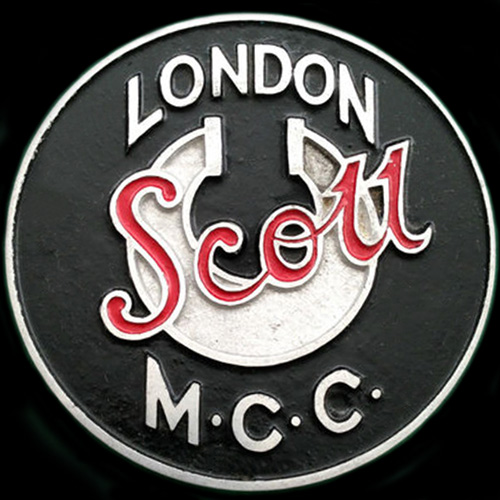 Scott M.C.C. car badge