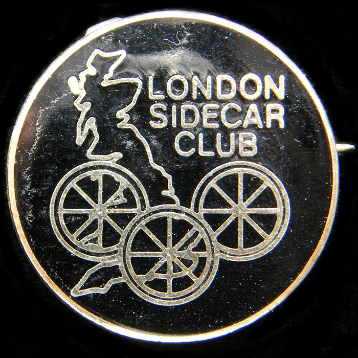 London Sidecar Club pin Badge