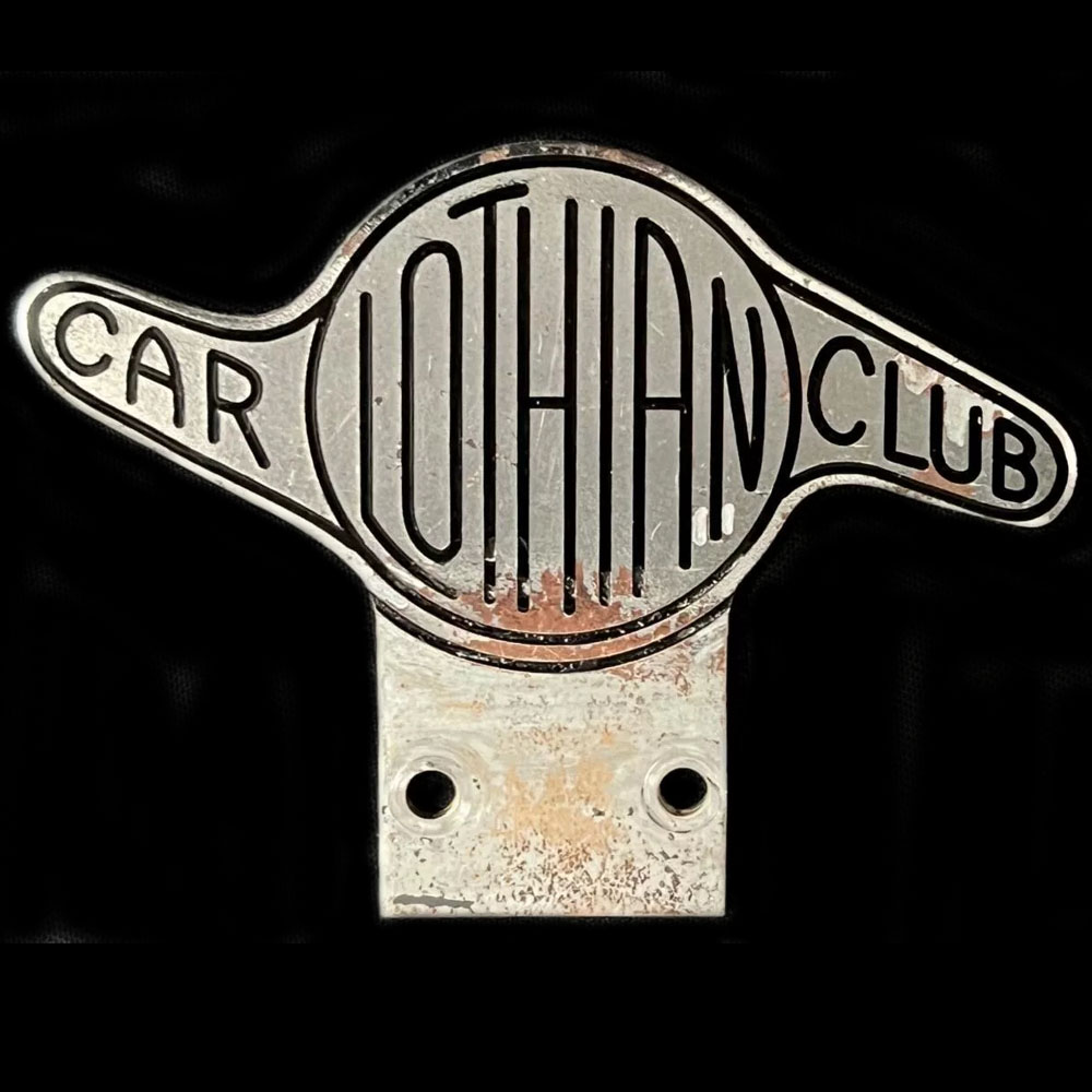 Lothian Car Club Car Badge
