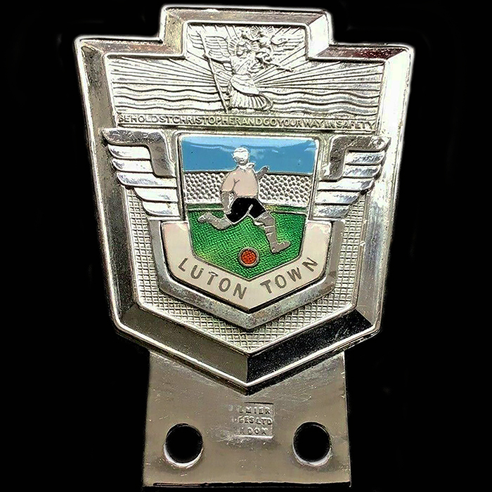 Luton Town Football Club car badge