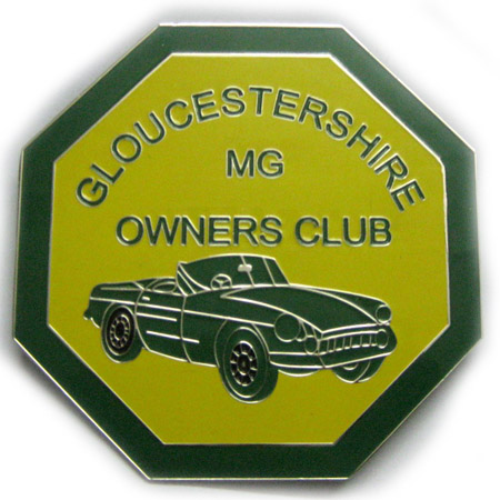 Fake/Repo M.G. Car Badge