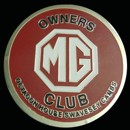 Fake/Repo M.G. Car Badge