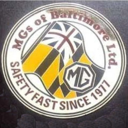 Fake MG Car Badge