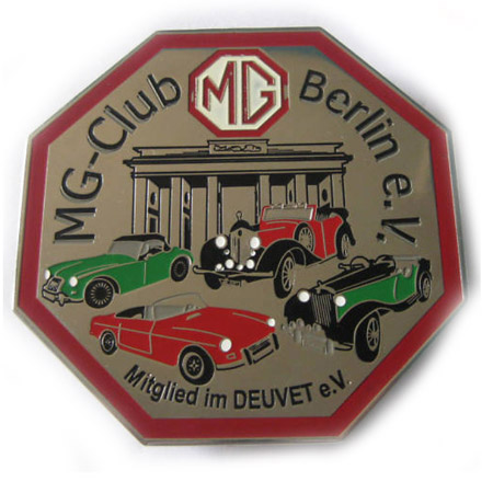 Fake MG Car Badge