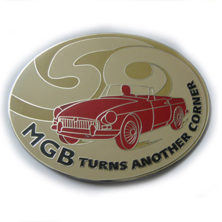 Fake MG Car Badge