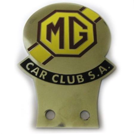 Fake MG Car Badge