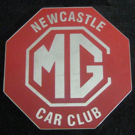 Fake MG Car Badge