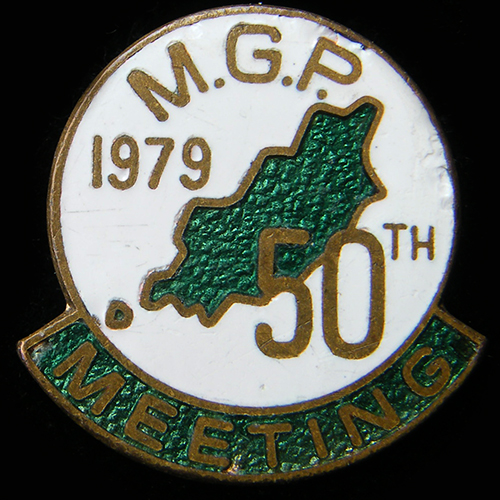 Manx Grand Prix Lapel Badge