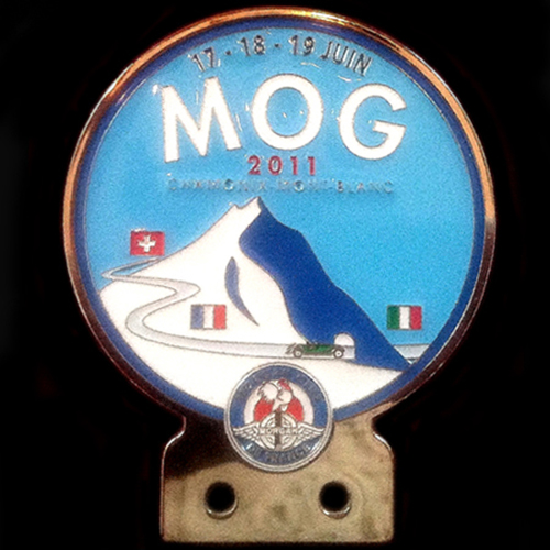 Morgan France 2011 Car Badge