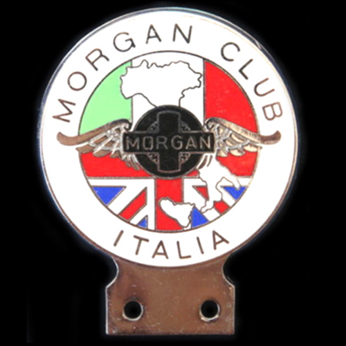 Morgan Club Italia Car Badge
