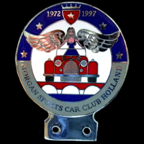  Morgan Sports Car Club Holland 1972 - 1997 Car Badge