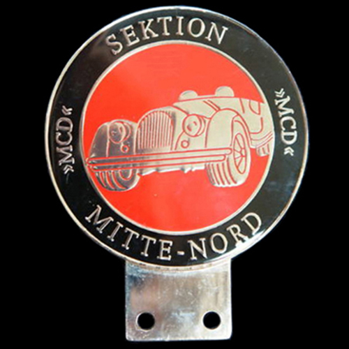 Morgan Club Deutschland Sektion Mitte - Nord Car Badge