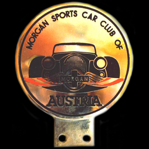  Morgan Sports Car Club of Austria Car Badge