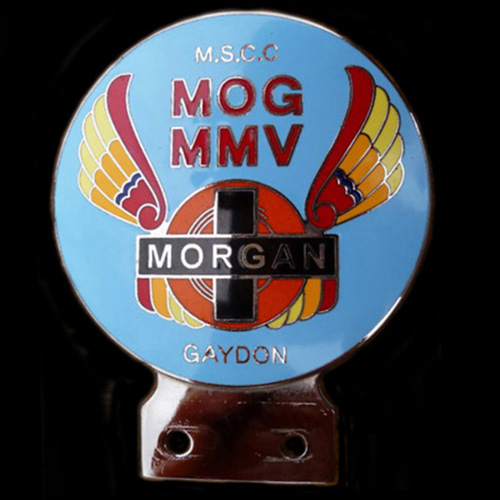 Morgan Sports Car Club Gaydon Mog Mmv Car Badge