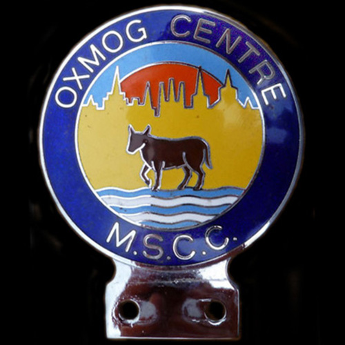 Oxmog Centre Morgan Sports Car Club Car Badge