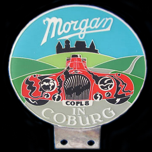 Morgan in Coburg Car Badge