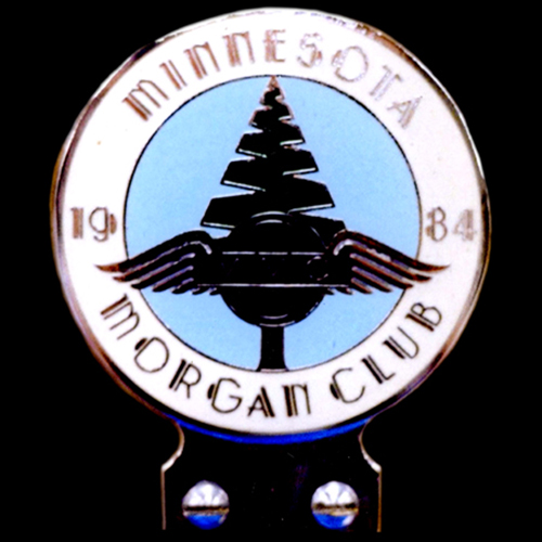 Minnesota Morgan Club 1984 Car Badge