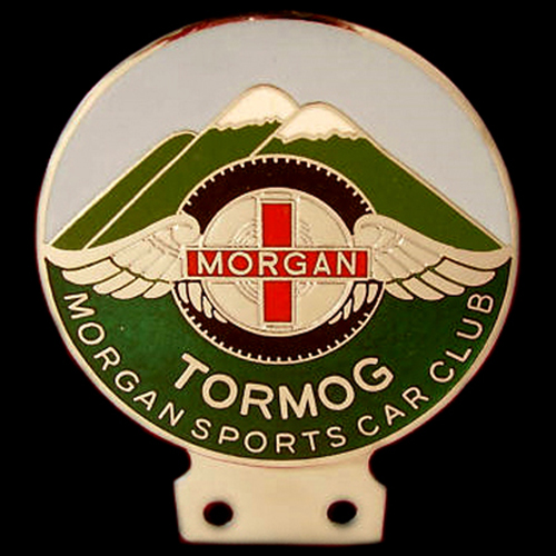 Tormog Morgan Sports Car Club  Car Badge